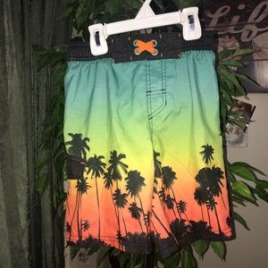 Cat and Jack swim trunks